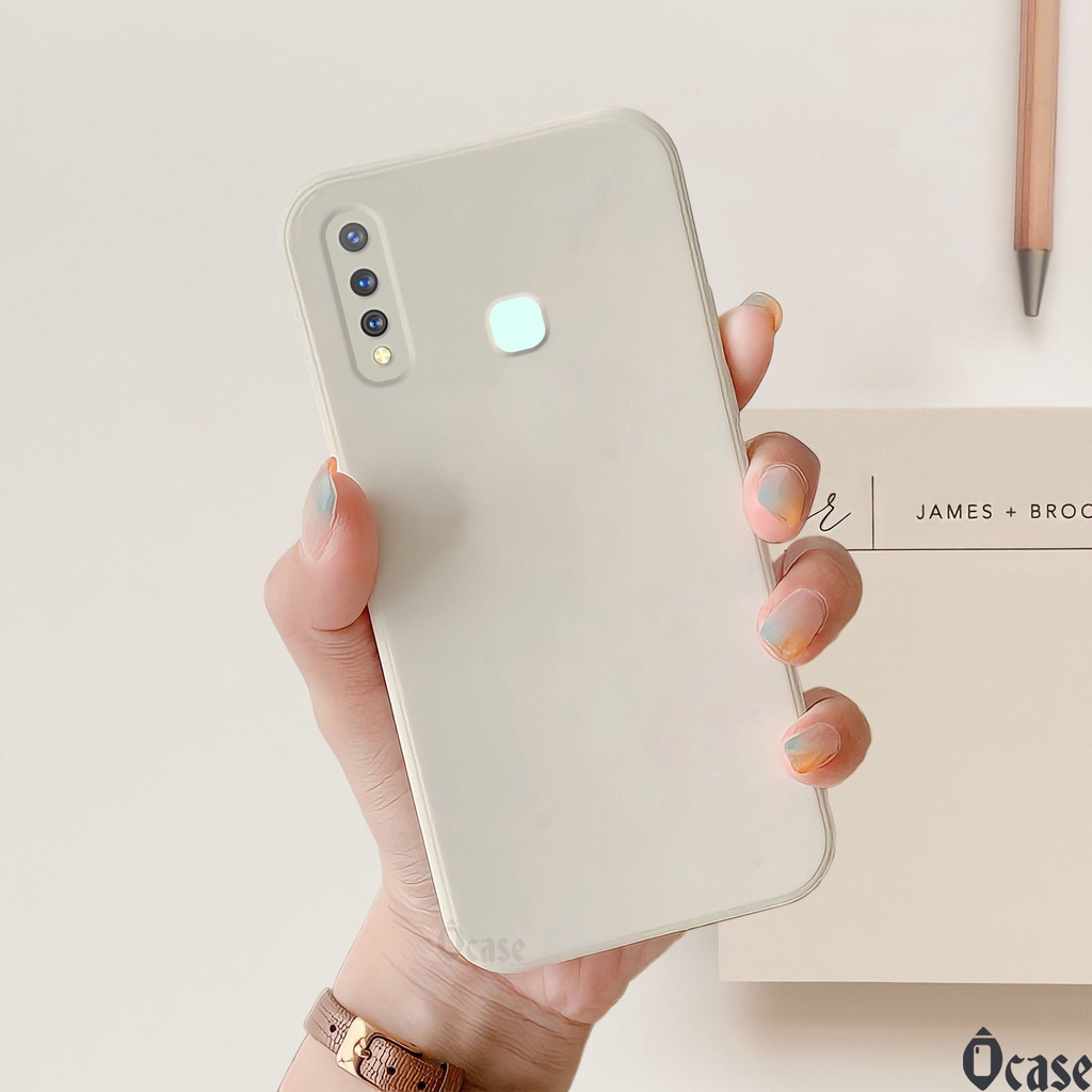 Ốp lưng Vivo Y19 / U3 / U20 / Y5s / Z5i / Z5x / Z1 Pro in hình gấu cạnh viền vuông có bảo vệ camera