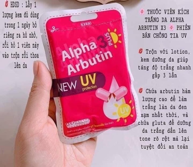 KÍCH TRẮNG ALPHA ARBUTIN THÁI LAN | BigBuy360 - bigbuy360.vn