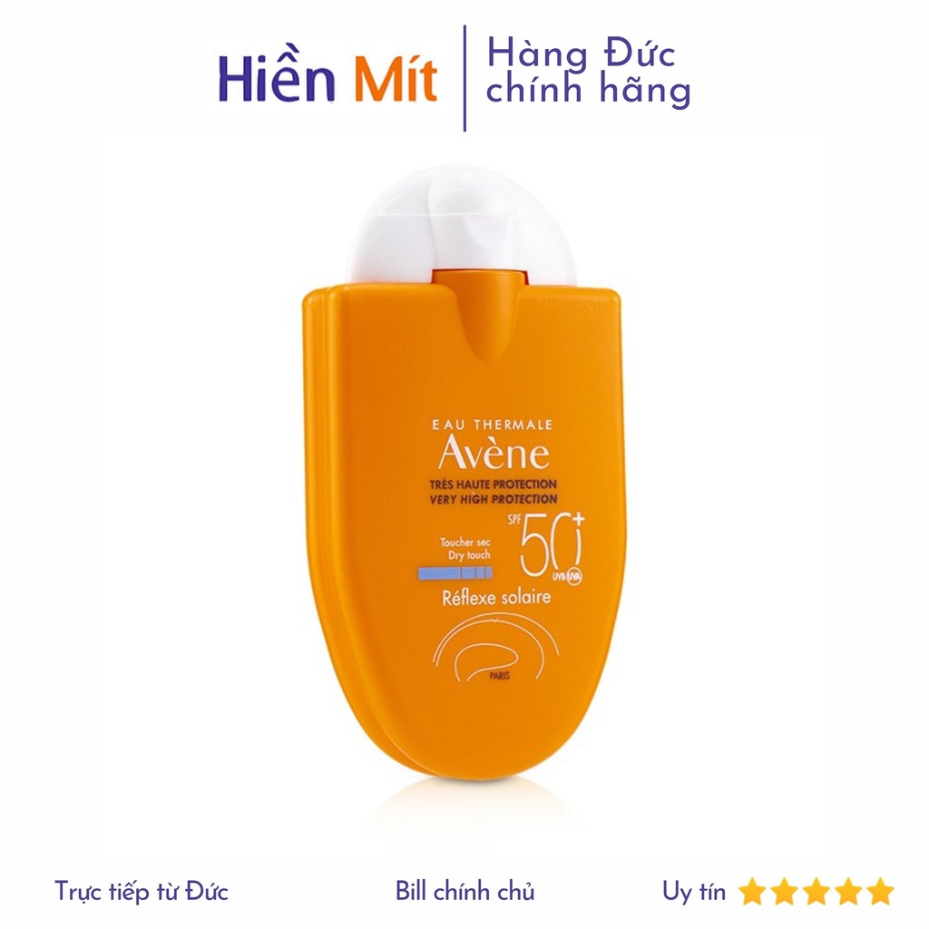 Kem Chống Nắng Vật Lý Avene Sun Very High Protection Réflexe Solaire 30ml Avène Rèlexe da nhạy cảm Dry Touch spf50 Bill