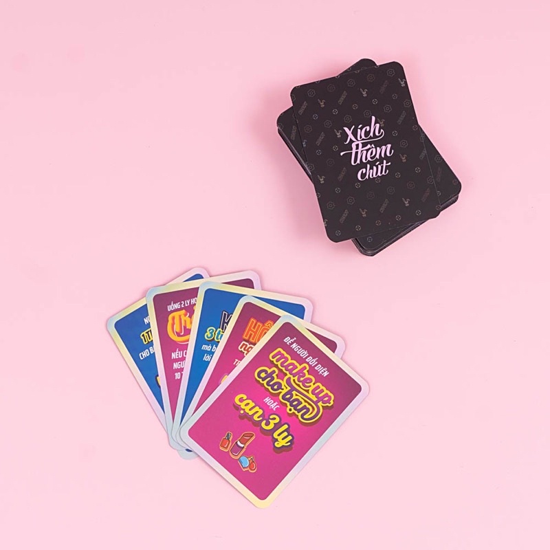 Bộ Bài Huệ Phiên Bản Đặc Biệt XTC - Drinking Game Hot Trend Cực Vui Giúp Gắn Kết Tình Bạn, Làm Lãng Mạn Tình Yêu