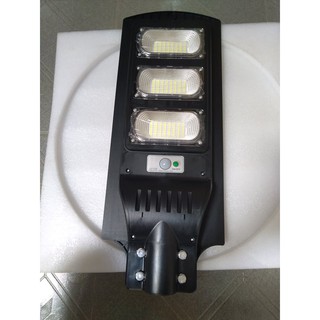 Đen Năng lượng mặt trời liền thể SOLAR STREET LIGHT