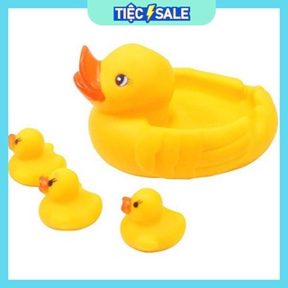 Set 3 vịt mẹ con thả bồn tắm có còi _ Giá Bán Sỉ Lẻ