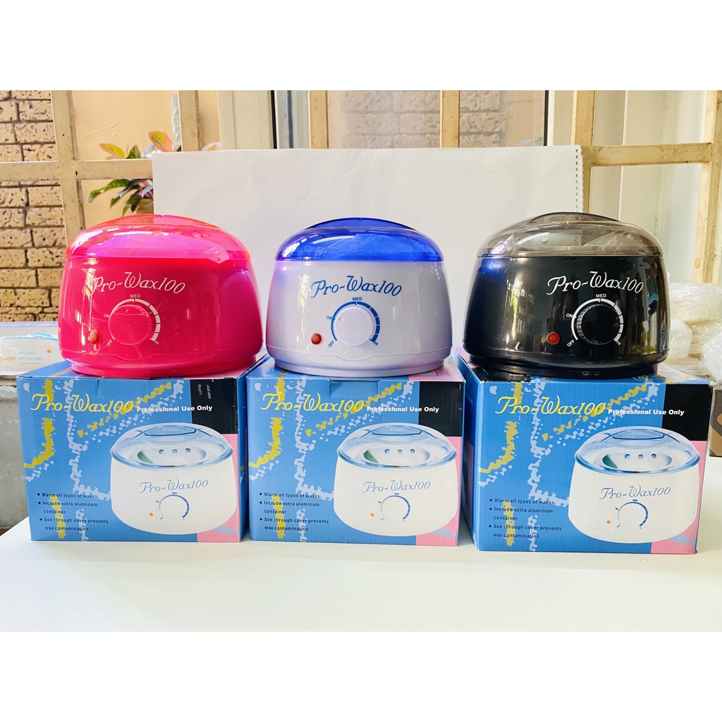 Combo 200G sáp màu + Nồi nấu sáp prowax100 Tặng que gỗ