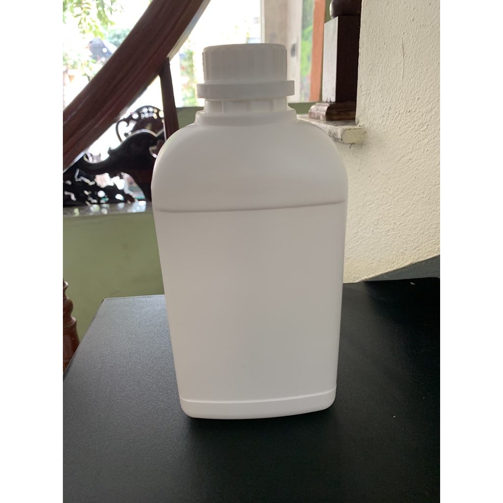 Chai nhựa vuông HDPE 1000ml và 500ml