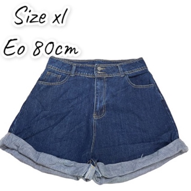 Quần short jeans size Xl 2hand 655