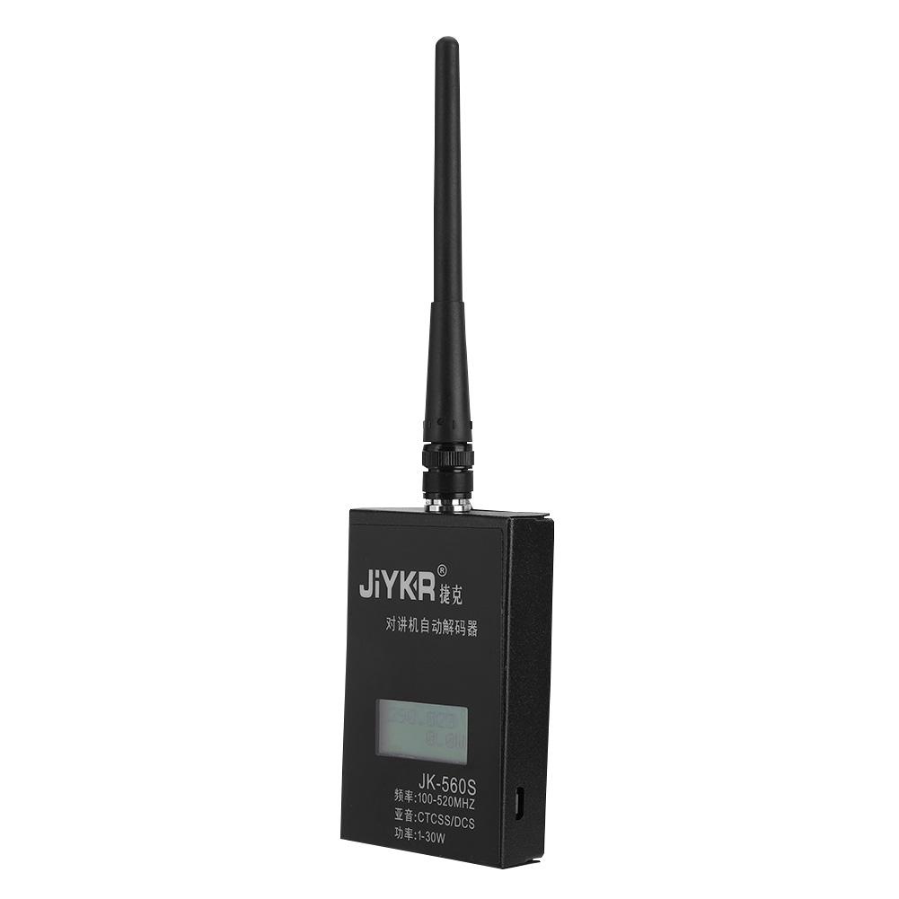 Máy đếm tần số JK560S dành cho máy giải mã bộ đàm Baofeng tần số 100-520MHz anten CTCSS/DCS