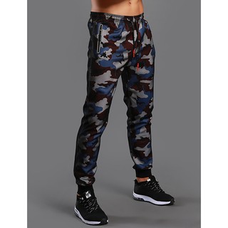 Quần thể thao họa tiết rằn ri năng động dành cho nam