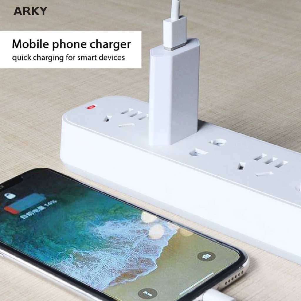 Phích Cắm Sạc USB AC Chuẩn EU Dành Cho Điện Thoại