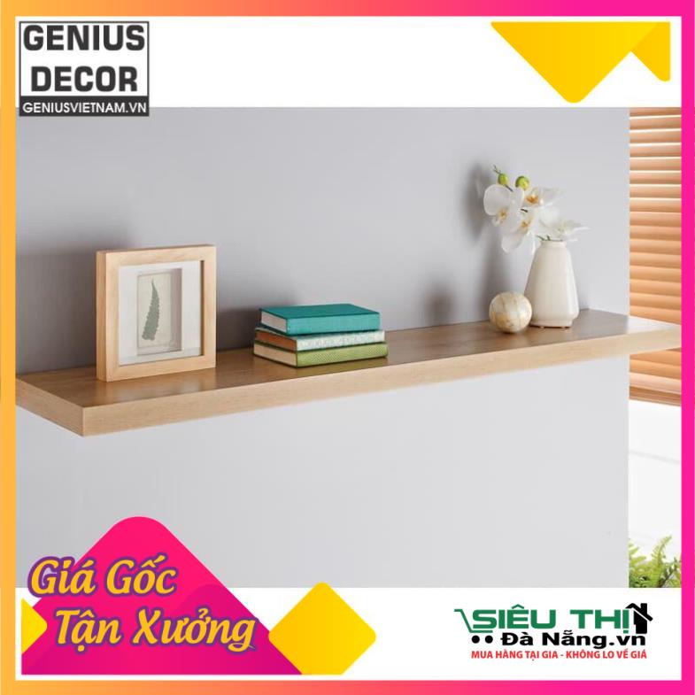 Hàng xịn Giá xưởng - Kệ gỗ treo tường Rộng 1m2 x sâu 15cm