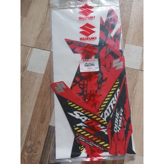Bộ tem đỏ đen satria fi 2019