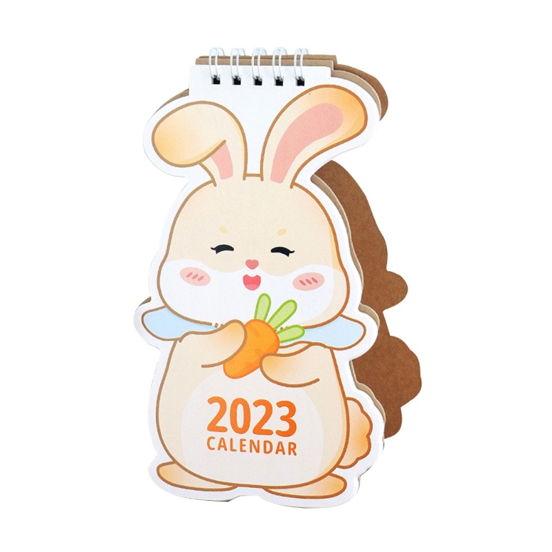 Lịch Để Bàn 2022 Sang Dec 2023 Họa Tiết Hoạt Hình Dễ Thương
