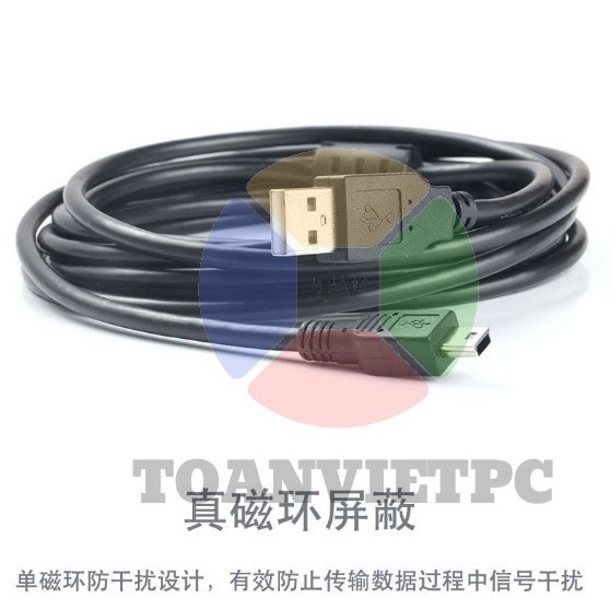 CÁP USB SANG MP3 60cm | Dây MP3 Đen, dùng để kết nối máy mp3, máy ảnh kỹ thuật số, hddbox, sạc pin cho một số dòng dt...