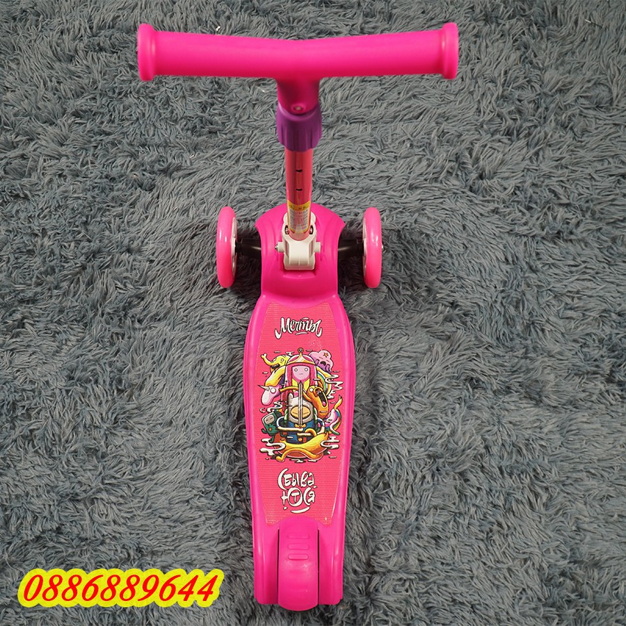 Xe Trượt Scooter XKG-009P Cao Cấp - Dành cho bé [ Khuyến Mại ]