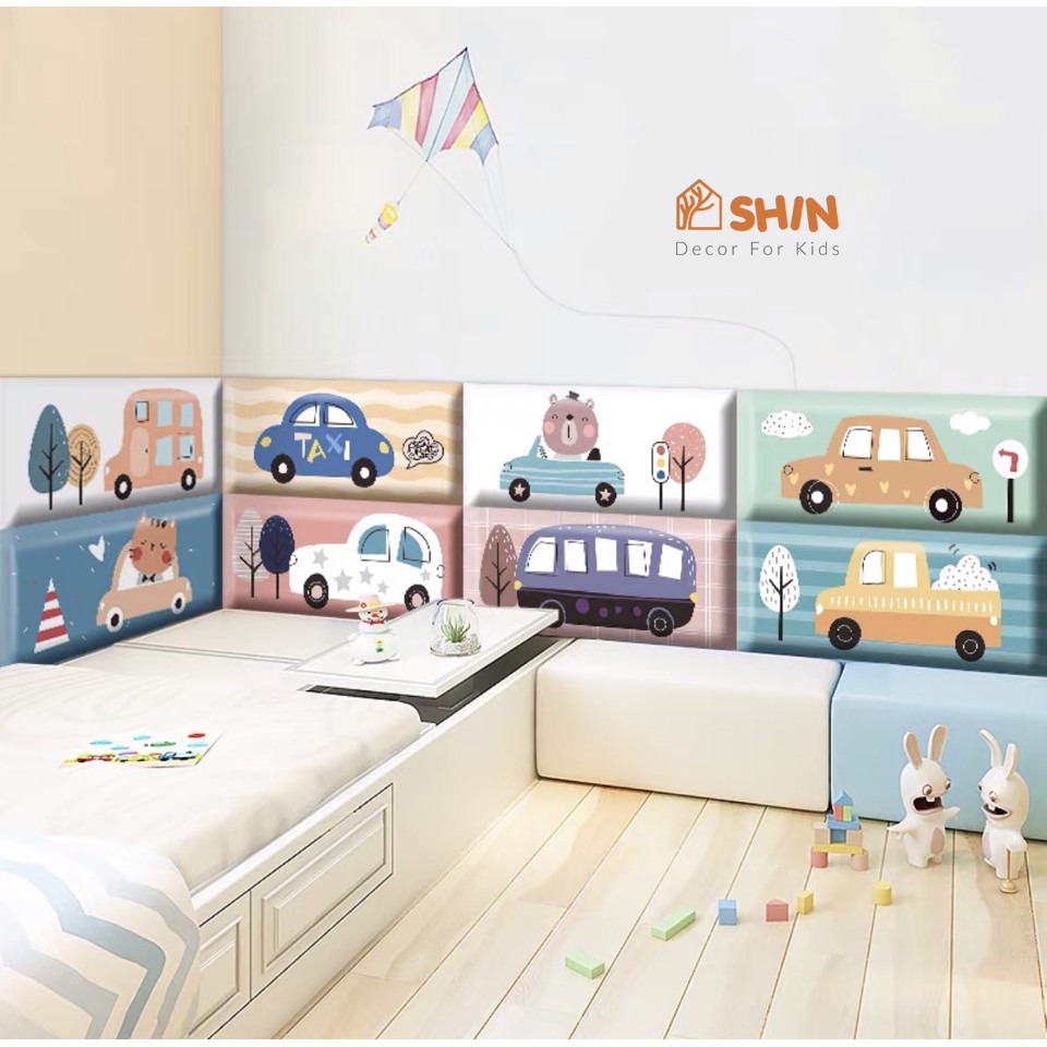 Xốp dán tường trang trí