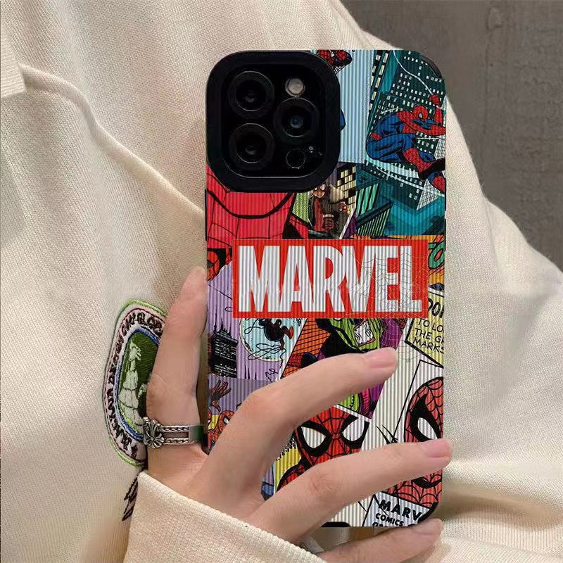 Ốp Điện Thoại Tpu Dẻo In Hình spiderman Hoạt Hình Cho iphone 14 pro 14 promax 11 12 13 / 6 / 7 / 8plus / X | BigBuy360 - bigbuy360.vn