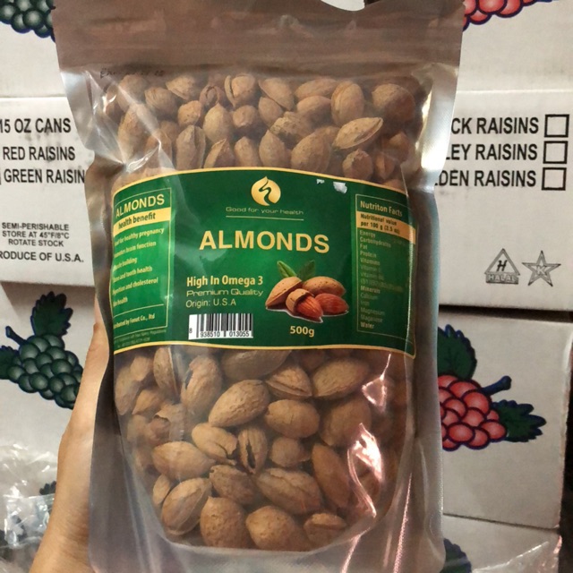 Hạnh nhân vị tự nhiên 500g