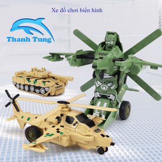 Máy bay đồ chơi biến hình cho bé