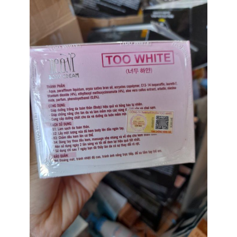 Kem dưỡng BE.O..VI TOO WHITE