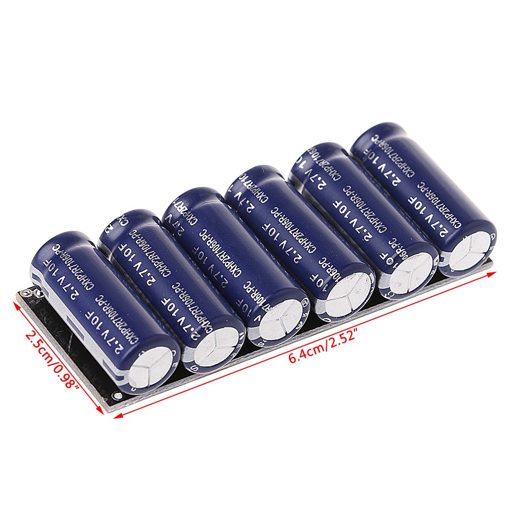 Tụ điện Fara 16V1F/2F với bo mạch bảo vệ