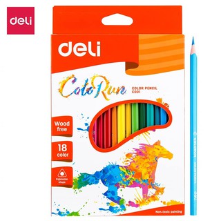 Chì Màu 12/18/24 Màu Deli C001