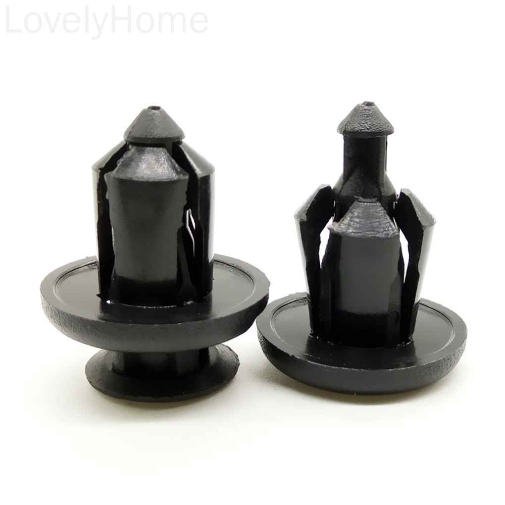 FENDER Kẹp Nhựa 10mm Cố Định Tấm Chắn Bùn Cho Xe Hơi Honda Civic Accord Crv