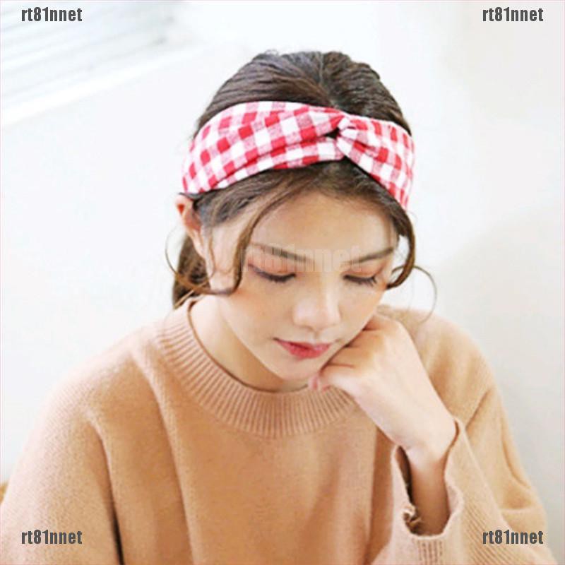 Băng Đô Turban Thắt Nút Co Giãn In Họa Tiết Hoa Phong Cách Boho Rt81