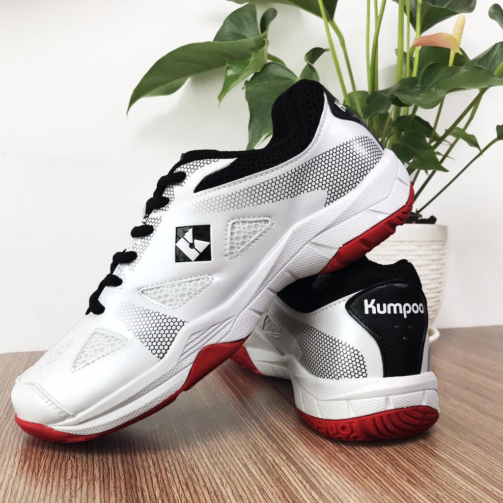 Giày cầu lông bóng chuyền Kumpoo KH-E23 màu xanh sáng - PP chính hãng