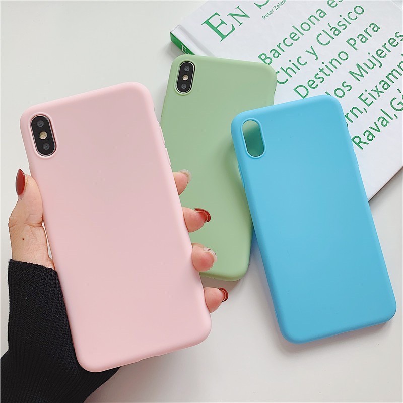 Ốp Điện Thoại Tpu Silicon Mềm Chống Rơi Cho Iphone I5 / I5S / Se I11Pro Max Ix / 6 / 7 / 8 / Plus Xr Xs Max