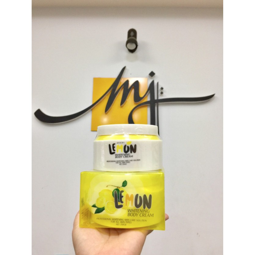 [ CHÍNH HÃNG ] Kem Body Lemon Chanh Kích Trắng Da | Thế Giới Skin Care