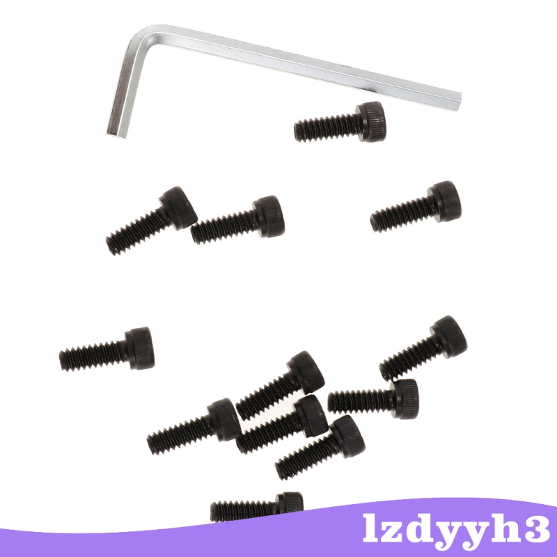 Bộ 12 Đinh Vít Đầu Lục Giác Kèm Cờ Lê Chuyên Dụng Chơi Bida