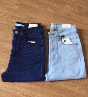 Jeans xuất khẩu trơn
