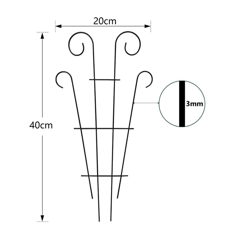 Blaha Dây Leo Mini Bằng Sắt Dùng Trồng Cây Dây Leo DIY