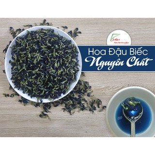 Hoa Đậu Biếc Gói 100g Chợ Quê dùng pha trà và tạo màu thực phẩm