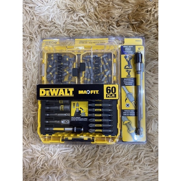 Bộ phụ kiện mũi vít Dewalt nhập Mỹ