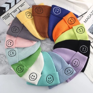 Mũ beanie mặt cười