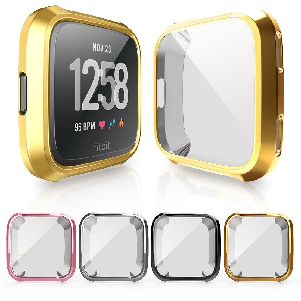 Ốp TPU Bảo Vệ Mặt Đồng Hồ Thông Minh Chống Trầy Xước Cho Fitbit Versa