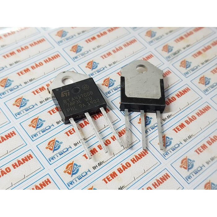 [Combo 3 chiếc] BTA41-700B, BTA41700B Triac 40A/700V TO-3P