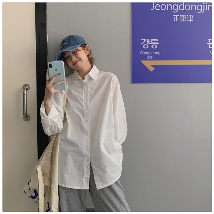 Áo sơ mi xẻ vạt đuôi tôm -Áo sơ mi đũi tay nơ chất thô mát mềm - Áo sơ mi nữ dài tay kiếu dáng tiểu thư freesize | BigBuy360 - bigbuy360.vn