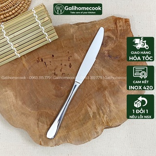 Dao ăn bít tết inox 420 chuyên dụng phong cách Châu Âu sang trọng cao cấp | GaliHomecook Dao HL