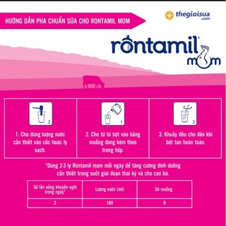 Sữa bột Rontamil Mom
