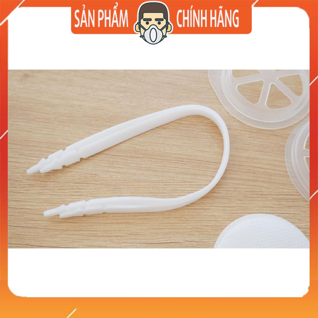 Combo phụ kiện khẩu trang nhựa trong suốt TTL: 5x lọc, 1 cặp van, 1 cặp dây silicon cao cấp