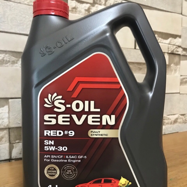 Dầu nhớt S-oil red #9 SN 5w30