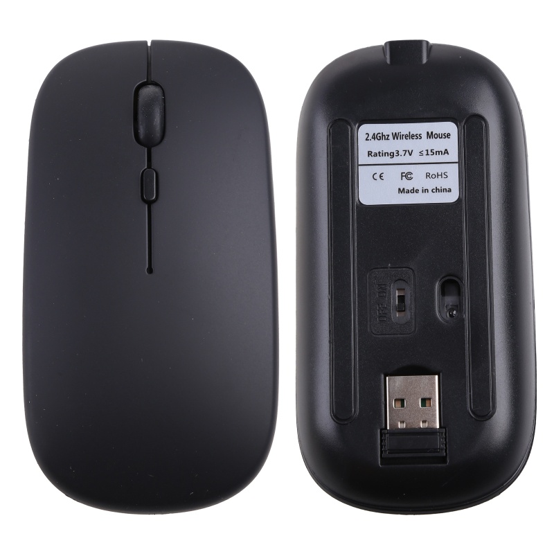 Chuột Không Dây 2.4G Có Thể Sạc Lại Bằng Cổng USB Cho Văn Phòng