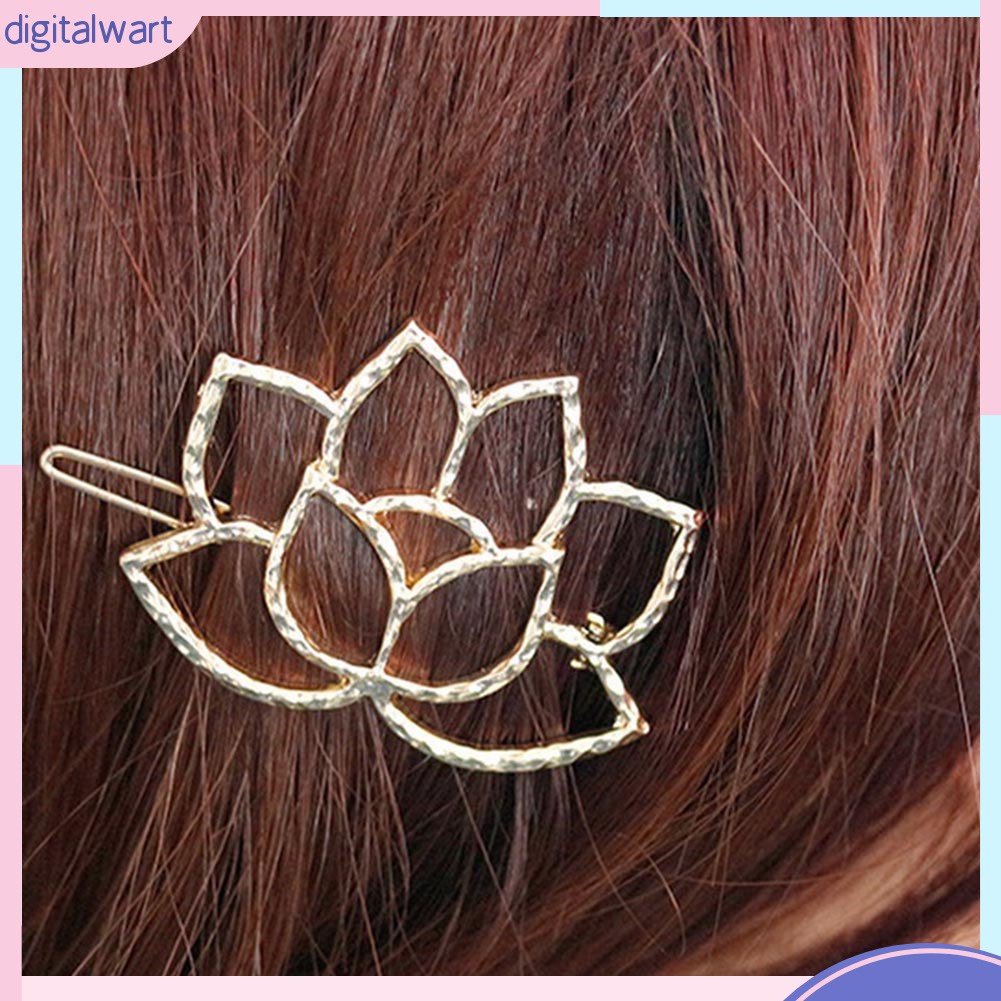 Kẹp Tóc Nữ Hình Hoa Sen Thời Trang