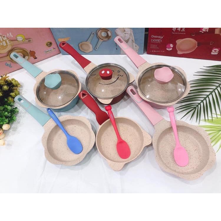 SET NỒI , CHẢO ĐÁ DIDINIKA