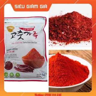 1kg ớt bột Heacham mat nhập khẩu Hàn Quốc, làm kim chi ( cánh, mịn)