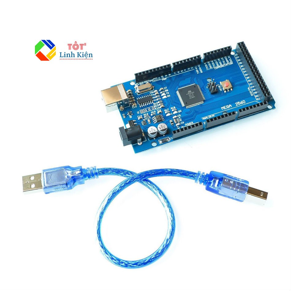 Arduino mega 2560 CH340 - tặng kèm cáp