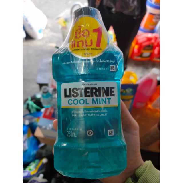 Nước súc miệng listerine chai 250ml