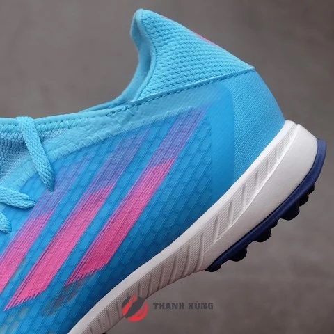 GIÀY ĐÁ BÓNG CHÍNH HÃNG ADIDAS X SPEEDFLOW.3 TF - GW7508 - XANH DƯƠNG/TRẮNG