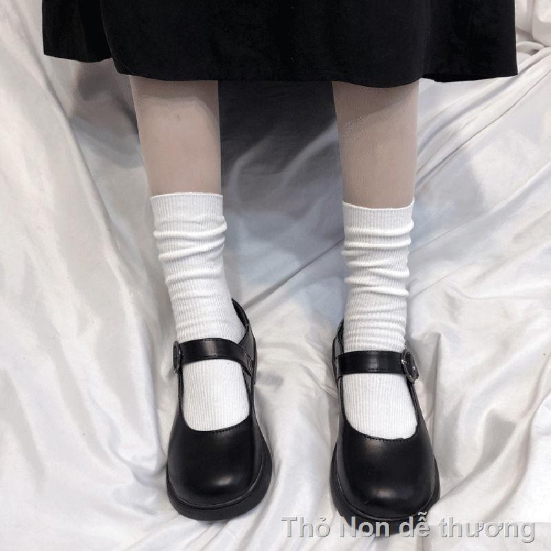 ◘♟☎Vớ ống dài nữ thoáng khí Nhật Bản dễ thương sinh viên trung trắng mùa hè mỏng jk đống tất